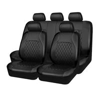YPGHBHD Housse Siege Voiture, Compatible avec Nissan Juke 2013-2016, Ensemble de Housses Siège Avant et Arrière Housse de Protection Siège Voiture,A All Black