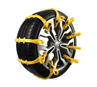 YPIOUREN Chaine Voiture Neige, Chaussette Neige Voiture, Snow Chains | Conception Moulée D'une Seule Pièce, Stable et Antidérapante, Résistante À L'usure et À la Casse(10pcs,315/70R17)