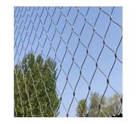 YPIOUREN Clôture Tissée Antivol, Câble Métallique Maille De Type X, Filet en Câble Métallique,Maille De Corde en Acier Inoxydable Flexible, for Jardin, Ferme, Animaux(25 * 2.5m/82.1 * 8.2ft)