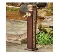YPIOUREN Colonne De Robinet De Jardin, Fontaine D'extérieur En Aluminium, Colonne D'eau De Jardin Extérieure, Colonne De Robinet For L'irrigation Des Pâturages Et Des Arrière-cours(Ordinary,E)