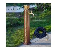 YPIOUREN Colonne De Robinet De Jardin, Fontaine D'extérieur En Aluminium, Colonne D'eau De Jardin Extérieure, Colonne De Robinet For L'irrigation Des Pâturages Et Des Arrière-cours(Spray gun,A)