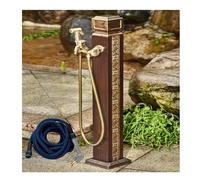 YPIOUREN Colonne De Robinet De Jardin, Fontaine D'extérieur En Aluminium, Colonne D'eau De Jardin Extérieure, Colonne De Robinet For L'irrigation Des Pâturages Et Des Arrière-cours(Spray gun,F)