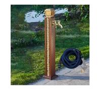 YPIOUREN Colonne De Robinet De Jardin, Fontaine D'extérieur En Aluminium, Colonne D'eau De Jardin Extérieure, Colonne De Robinet For L'irrigation Des Pâturages Et Des Arrière-cours(Spray gun,B)