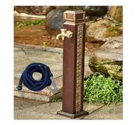 YPIOUREN Colonne De Robinet De Jardin, Fontaine D'extérieur En Aluminium, Colonne D'eau De Jardin Extérieure, Colonne De Robinet For L'irrigation Des Pâturages Et Des Arrière-cours(Spray gun,E)
