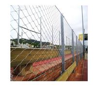 YPIOUREN Grillage en Acier Inoxydable 304, Clôture D'escalier De Balcon, Grillage Flexible, Filet Antichute Haute Altitude, for Clôture Décorative De Jardin Et De Ferme.(1 * 2.8m/3.2 * 9.1ft)