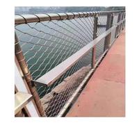 YPIOUREN Grillage En Acier Inoxydable 304, Grillage For Balustrade, Grillage Flexible En Acier Inoxydable, Treillis Métallique Multifonctionnel, For Clôture De Cage De Zoo, Balcon(12*1m/39.3*3.2ft)
