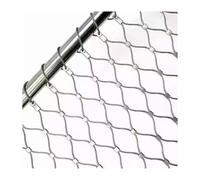 YPIOUREN Grillage Métallique Tissé Avec Boutons-pression, Treillis Métallique Multifonctionnel , Balustrade En Câble Flexible, Filet Antichute Haute Altitude, For Jardin Et Ferme(10*2.3m/32.8*7.5ft)