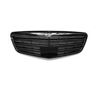 YPJHMXQXQ Auto Pare Calandres Avant Et ABS de Radiateur pour Mercedes Benz S Class W221 AMG 2009 2010 2011 2012, éTanche Résistant Corrosion Auto Accessoire Grille de supérieure,Black