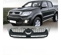 YPJHMXQXQ Auto Pare Calandres Avant Et de Radiateur pour Toyota Hilux Vigo 2008 2009 2010 2011, éTanche Résistant Corrosion Auto Accessoire Grille de supérieure