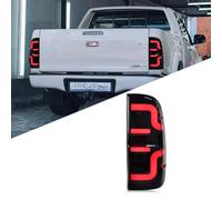 YPJHMXQXQ Ensemble de feux arrière pour véhicule pour Toyota Hilux vigo 2004-2012, Feu de frein tout-en-un, feu de recul et clignotant, fabriqué en matériau PC à haute résistance,B-Right