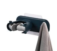 Yplkm Adhésif mural pour support de vadrouille, support mural pour organisateur de vadrouille sans perceuse, Support de rangement pour serviettes, Support de vadrouille à balai, organisateur d'outils