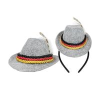 Yplkm Bandeau Chapeau Oktoberfest - Accessoire Adulte Pour Fête de la Bière | Bandeau Ou Couvre Chef Décoratif En Feutre Au Style Rétro Pour Les Adultes Pour Les Fêtes Thématiques D Oktoberfest Et D