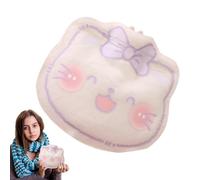 Yplkm Bouillotte avec couvercle,bouillotte - Sac d'eau chaude Bouillotte de dessin animé mignon,Bouteille d'eau chauffée confortable en forme d'animal en peluche pour les étudiants, les bureaux et les