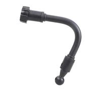 Yplkm Bras d'Extension à Rotule - Prolongateur de Fixation 17mm pour Support Vent de Voiture,Connecteur De Fixation Flexible pour Tableau De Bord De Véhicule Camping-Car Support - Appareil GPS