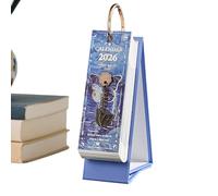 Yplkm Calendrier De Bureau Pour L Année 2026,Agenda 365 Jours Avec Style Peinture À L huile Et Décoration Vintage - Calendrier Style Rétro | Pour La Maison Le Bureau Le Salon L École Et Les Femmes