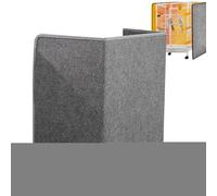 Yplkm Chauffe-Pieds Sous Bureau - Panneau Chauffant Pour Pieds - 5 Niveaux de Chaleur Design en U Enveloppant Chauffage Electrique d'Appoint | pour Maison, Bureau, Appartement, Chambre, Étudiant,