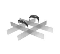 Yplkm Découpeur Carré pour Gâteaux - en Acier Inoxydable avec Manche | Ustensile de Service pour Pâtisserie Ri Flan Fondant - Pique-nique Mariage Fête Familiale Fondant