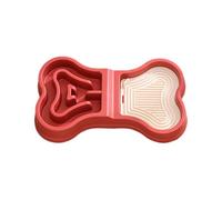 Yplkm Gamelles pour La Nourriture Et L Eau | Alimentation en Douceur Et Lavable Au Lave-Vaisselle | Bol Anti-Dérapant pour Chien,pour Chiot Usage Domestique Voyage Intérieur Et Extérieur