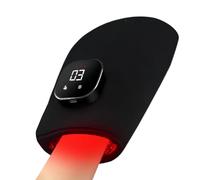 Yplkm Gants Lumiere Rouge - Gants Main Lumiere Infrarouge Proche 850 Nm - Appareil Enveloppant Réglable Prise En Charge 360 Doigts Poignet Récupération - Sports Extérieur Voyage Maison Soin Corporel