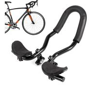 Yplkm Guidoline Aérodynamique pour Vélo de Route | Guidon Ergonomique Aérodynamique pour Bicyclette,Accessoire Cycliste Appui-Bras Léger pour Vélotaf Voyage Entraînement | Course et Loisir