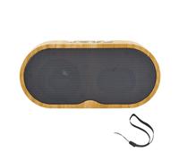 Yplkm Haut-Parleur Portable | Haut-Parleur sans Fil Rétro à Batterie Autonome,Support Carte Batterie Rechargeable Décoration Maison Voyage Cuisine Cadeau