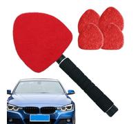 Yplkm Nettoyant pour Pare-Brise,Manche Télescopique Enlève Poussière Vitres - Utilisation Intérieure Et Extérieure pour Portes Et Fenêtres