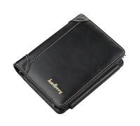 Yplkm Portefeuilles pour Hommes à Trois Volets, Portefeuille Mince à Trois Volets pour Hommes avec Pince à Billets, Portefeuilles Professionnels Portables de Grande capacité pour permis de Conduire,