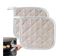 Yplkm Protège-Mains Résistant À La Chaleur,Lot de 2 Protège-Mains pour Cuisiner et Pâtisser - Accessoires Mitaines Trivet Serviettes - Décoration Intérieure Maison Appartement Familial