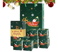 Yplkm Rebondissante de Noël | Coffret À Argent Avec Ouverture Pop-Up - Boîte À Photos Souvenir Pliable - Pour Adultes Et, Pour Noël, Vacances, Anniversaire, École, Fête, Célébration,