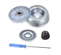 YPLonon 5PCS Kits de Maintenance d'adaptateur de Lame pour Adaptateur Tondeuse à Gazon pour Stihl Rondelle de Butée Plaque de Support écrou de Collier Tournevis pour débroussailleuse de STIHL