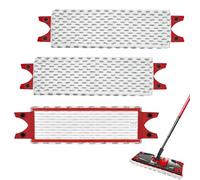 YPLonon Lot de 3 Housses de Rechange pour serpillière Vileda Serpillères en Microfibre pour Balai à Franges Vileda Lavable et réutilisable Tete de Rechange Balai serpillère pour Tous Les sols durs