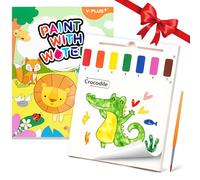 YPLUS Livre de Coloriage à l'Eau pour Enfants 1-3 Ans, Thème Animaux