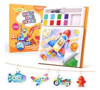 YPLUS Livre de Coloriage à l'Eau pour Enfants 3-6 Ans - Livre de Peinture avec 8 Couleurs & Effet Magique - Livre de Loisirs Créatifs avec Stylo à Eau, Bricolage dès 4 Ans, Thème Véhicules