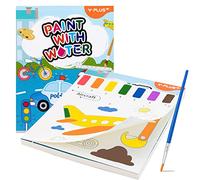 YPLUS Peinture avec Livres d'Eau pour Tout-Petits ,Papier de Peinture Aquarelle Enfants 1-4 Ans , Cadeau Artisanat d'Art avec Pinceau - Trafic