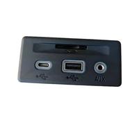 YPLVWSOYQ Prise de Port USB Avant Compatible avec Chevy pour Malibu XL pour Explorer pour Equinox 13529861 Prise Voiture Emplacement pour Carte USB AUX Pièces Rechange