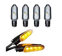 YPMGRWLSN Indicateurs Clignotant De Moto LED Dynamique, Double Couleur, 12V, Pour CRF250L ADV150 CBR650F NC750X XADV 750, Lampe Signalisation