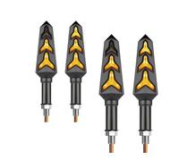 YPMGRWLSN Indicateurs Clignotant De Moto LED Lumières Séquentielles, Indicateur Flash D'eau Qui Coule, Lumière Bicolore 10mm Pour Hayabusa