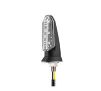 YPMGRWLSN Indicateurs Clignotant LED Super Lumineux Pour Motos, Lampe De Moto, Ambre, Indicateurs Universels Pour, 1/2 Pièces