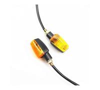 YPMGRWLSN Indicateurs Paire D'ampoules Universelles Pour Motos, 10mm, Clignotant, Indicateur Lumineux Ambre, Lumière Pour Scooter Tout-terrain
