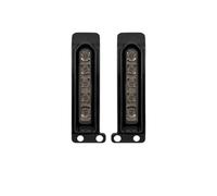 YPMGRWLSN Indicateurs Remplissa Latéral De Sacoche Moto, Lumières LED Avec Clignotant Course, Fonctions Feux Stop, Lampe Pour Touring 2014 - 2022