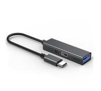 YPREWY Adaptateur de charge USB C 2 en 1 USB 3.2 Gen1 Splitter PD60W Charge rapide 5 Gbps Câble de transfert de données pour téléphone adaptateur multiport