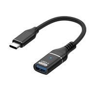 YPREWY Adaptateur réversible USB C vers USB 3.0 pour manettes de jeu, lecteurs de cartes, disque dur, adaptateur OTG en aluminium pour smartphone