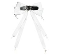 YPREWY Barrette à cheveux punk élégante années 2000 pour fille avec nœud papillon