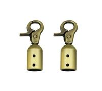 YPREWY Boucles de chaîne en métal pour sac à main, fermoir de suspension pour sac à main, bandoulière, sac à main, ceinture, bronze, One Size