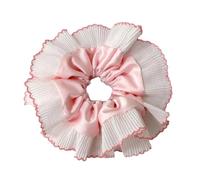 YPREWY Chouchous tendance double couche plissés accessoires chouchous élastiques pour femmes et filles