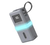 YPREWY Coque en silicone douce au toucher pour chargeurs portables - Résistante aux chutes - Design ergonomique - Accès parfait aux interfaces - Accessoire essentiel pour les trajets quotidiens