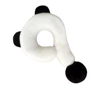 YPREWY Coussin de cou en peluche douce avec point d'interrogation pour le voyage et le bureau - Joli coussin design panda pour enfants et adultes