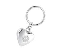 YPREWY Élégant porte-clés en forme de cœur multifonction pour ajouter une touche tendance à des ensembles de mode, texture en acier inoxydable, convient à toutes les occasions, Cuir