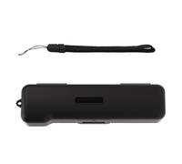 YPREWY Étui de protection portable pour cardan Pocket 3 avec couvercle rabattable facile à ouvrir et sangles de poignet réglables intérieures anti-rayures, Noir