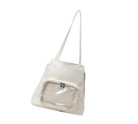 YPREWY Itabag Sac à bandoulière avec insert pour présentation d'anime, cosplay, sac à main, sac à main Itabag, blanc